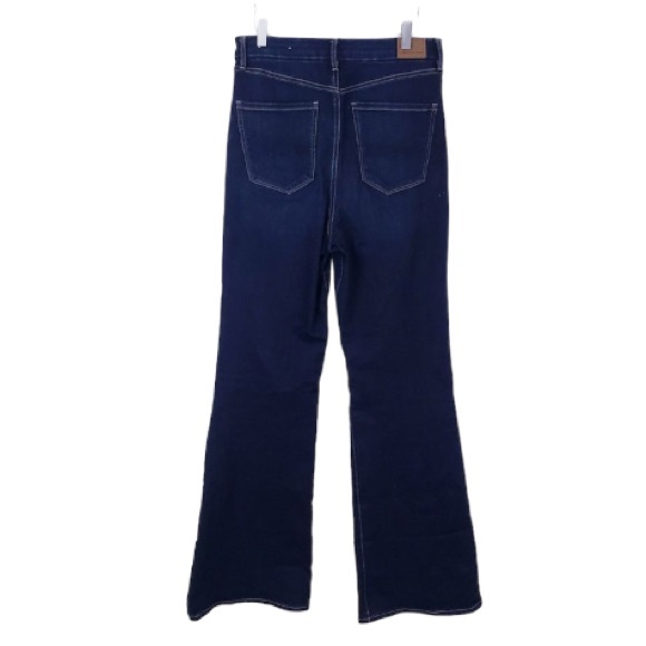 American Eagle Curvy Highest Rise Flare Jeans Size 12/30 Short - Picture 3 of 9